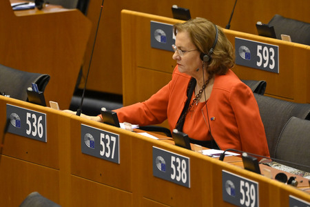Plenarsitzung zu den Ergebnissen des EU-Gipfels im Europäischen Parlament in Brüssel