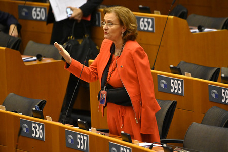 Plenarsitzung zu den Ergebnissen des EU-Gipfels im Europäischen Parlament in Brüssel