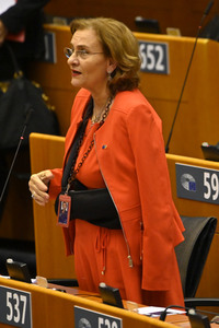 Plenarsitzung zu den Ergebnissen des EU-Gipfels im Europäischen Parlament in Brüssel