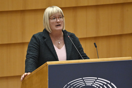 Plenarsitzung zu den Ergebnissen des EU-Gipfels im Europäischen Parlament in Brüssel