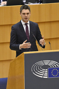 Plenarsitzung zu den Ergebnissen des EU-Gipfels im Europäischen Parlament in Brüssel