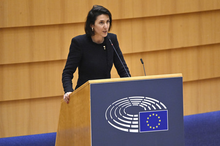 Plenarsitzung zu den Ergebnissen des EU-Gipfels im Europäischen Parlament in Brüssel