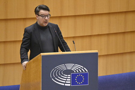 Plenarsitzung zu den Ergebnissen des EU-Gipfels im Europäischen Parlament in Brüssel