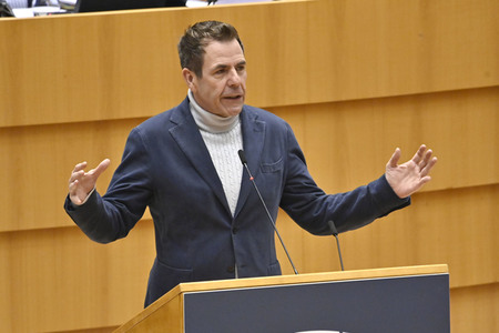 Plenarsitzung zu den Ergebnissen des EU-Gipfels im Europäischen Parlament in Brüssel