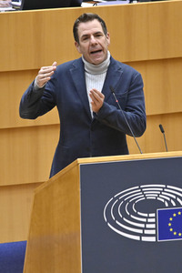 Plenarsitzung zu den Ergebnissen des EU-Gipfels im Europäischen Parlament in Brüssel