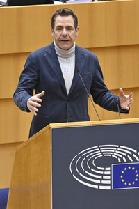 Plenarsitzung zu den Ergebnissen des EU-Gipfels im Europäischen Parlament in Brüssel