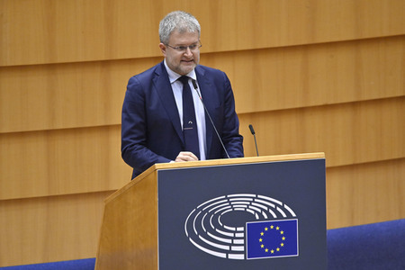 Plenarsitzung zu den Ergebnissen des EU-Gipfels im Europäischen Parlament in Brüssel