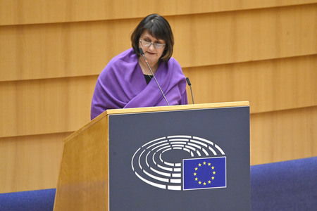 Plenarsitzung zu den Ergebnissen des EU-Gipfels im Europäischen Parlament in Brüssel