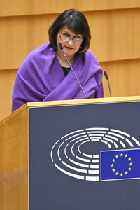 Plenarsitzung zu den Ergebnissen des EU-Gipfels im Europäischen Parlament in Brüssel