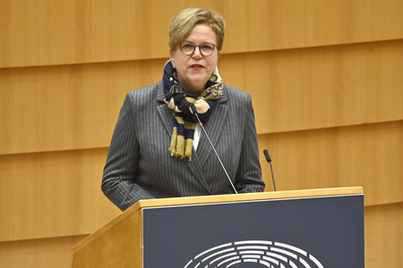 Plenarsitzung zu den Ergebnissen des EU-Gipfels im Europäischen Parlament in Brüssel
