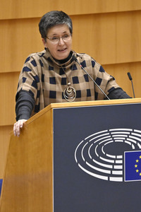 Plenarsitzung zu den Ergebnissen des EU-Gipfels im Europäischen Parlament in Brüssel