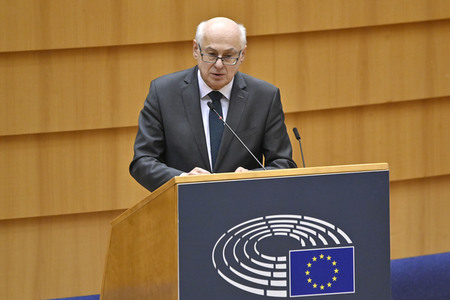 Plenarsitzung zu den Ergebnissen des EU-Gipfels im Europäischen Parlament in Brüssel