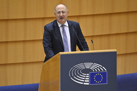 Plenarsitzung zu den Ergebnissen des EU-Gipfels im Europäischen Parlament in Brüssel