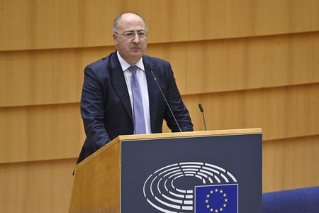 Plenarsitzung zu den Ergebnissen des EU-Gipfels im Europäischen Parlament in Brüssel