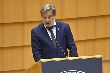 Plenarsitzung zu den Ergebnissen des EU-Gipfels im Europäischen Parlament in Brüssel