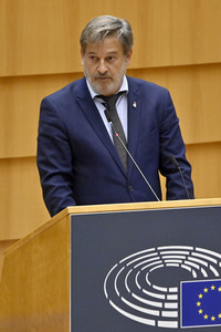 Plenarsitzung zu den Ergebnissen des EU-Gipfels im Europäischen Parlament in Brüssel