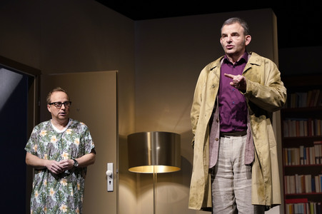 Theaterprobe 'Das Abschiedsdinner' in Berlin