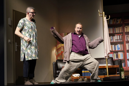 Theaterprobe 'Das Abschiedsdinner' in Berlin