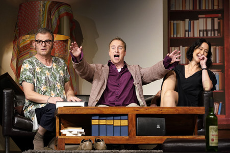 Theaterprobe 'Das Abschiedsdinner' in Berlin