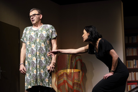 Theaterprobe 'Das Abschiedsdinner' in Berlin