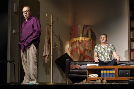 Theaterprobe 'Das Abschiedsdinner' in Berlin