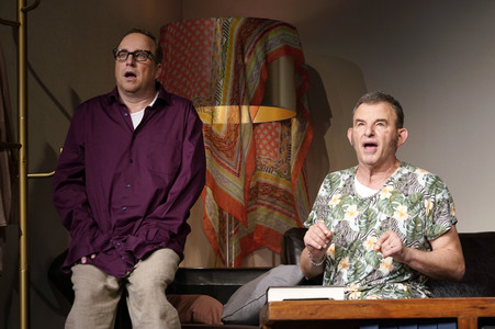 Theaterprobe 'Das Abschiedsdinner' in Berlin