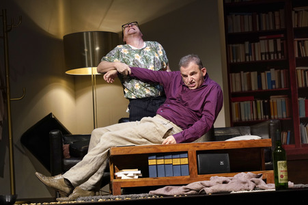 Theaterprobe 'Das Abschiedsdinner' in Berlin