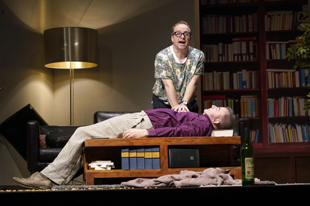 Theaterprobe 'Das Abschiedsdinner' in Berlin