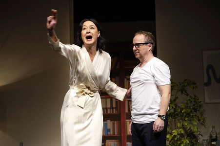 Theaterprobe 'Das Abschiedsdinner' in Berlin