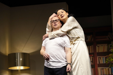 Theaterprobe 'Das Abschiedsdinner' in Berlin