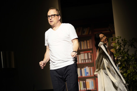 Theaterprobe 'Das Abschiedsdinner' in Berlin