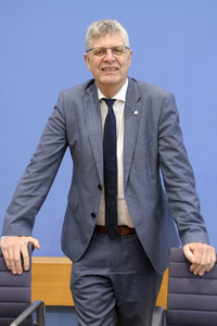 Bundespressekonferenz Bereinigungssitzung des Haushaltsausschusses in Berlin