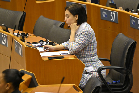 Plenartagung zu Rassismus in der EU im EU-Parlament in Brüssel