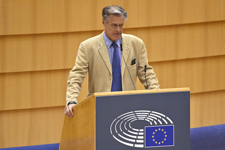 Plenartagung zu Rassismus in der EU im EU-Parlament in Brüssel