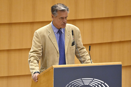 Plenartagung zu Rassismus in der EU im EU-Parlament in Brüssel