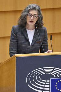 Plenartagung zu Rassismus in der EU im EU-Parlament in Brüssel