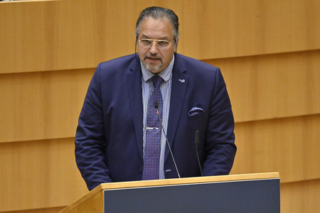 Plenartagung zu Rassismus in der EU im EU-Parlament in Brüssel