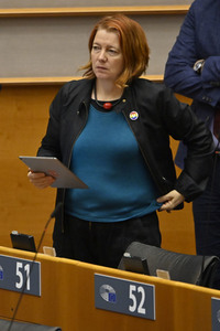 Plenartagung zu Rassismus in der EU im EU-Parlament in Brüssel