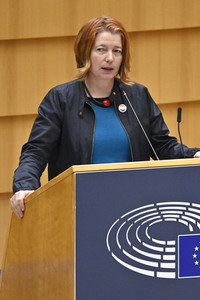 Plenartagung zu Rassismus in der EU im EU-Parlament in Brüssel