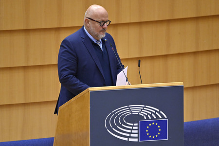 Plenartagung zu Rassismus in der EU im EU-Parlament in Brüssel