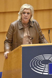 Plenartagung zu Rassismus in der EU im EU-Parlament in Brüssel