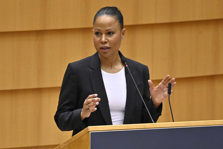 Plenartagung zu Rassismus in der EU im EU-Parlament in Brüssel