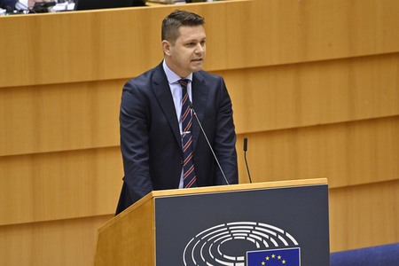 Plenartagung zu Rassismus in der EU im EU-Parlament in Brüssel