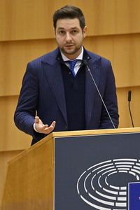 Plenartagung zu Rassismus in der EU im EU-Parlament in Brüssel