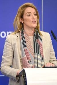 Pressekonferenz zum REPowerEU-Kapitel im EU-Parlament in Brüssel