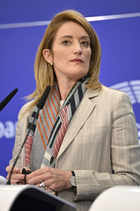 Pressekonferenz zum REPowerEU-Kapitel im EU-Parlament in Brüssel