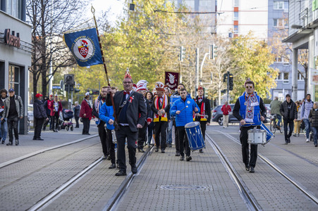 Karnevalsumzug in Erfurt