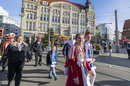 Karnevalsumzug in Erfurt