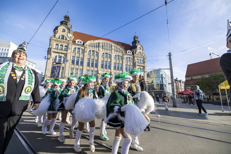 Karnevalsumzug in Erfurt