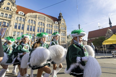 Karnevalsumzug in Erfurt